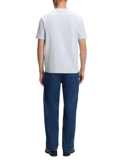 BOSS Cotton Blend Loose Fit Short Sleeve Logo T-Shirt, Light/Pastel Grey - view 2, Light/Pastel Grey