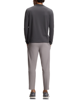 BOSS Essentials Cotton Blend Regular Fit Long Sleeve T-Shirt, Open Grey - view 2, Open Grey