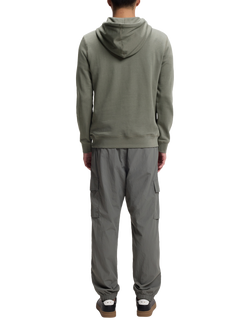 BOSS Cotton Hoodie, Mid Grey - view 2, Mid Grey