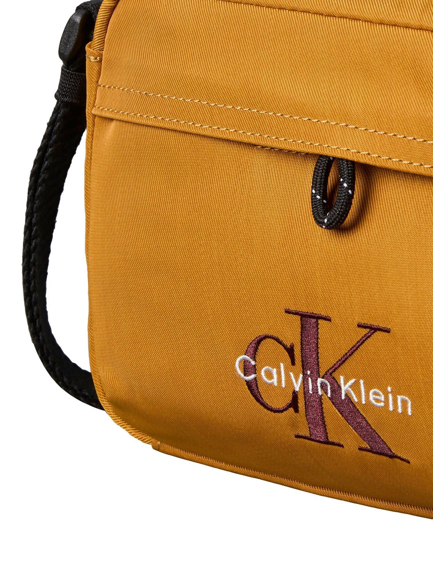 Product image 3 of 5, which shows Calvin Klein Bold Logo Nylon Camera Bag, Field Moss, One Size