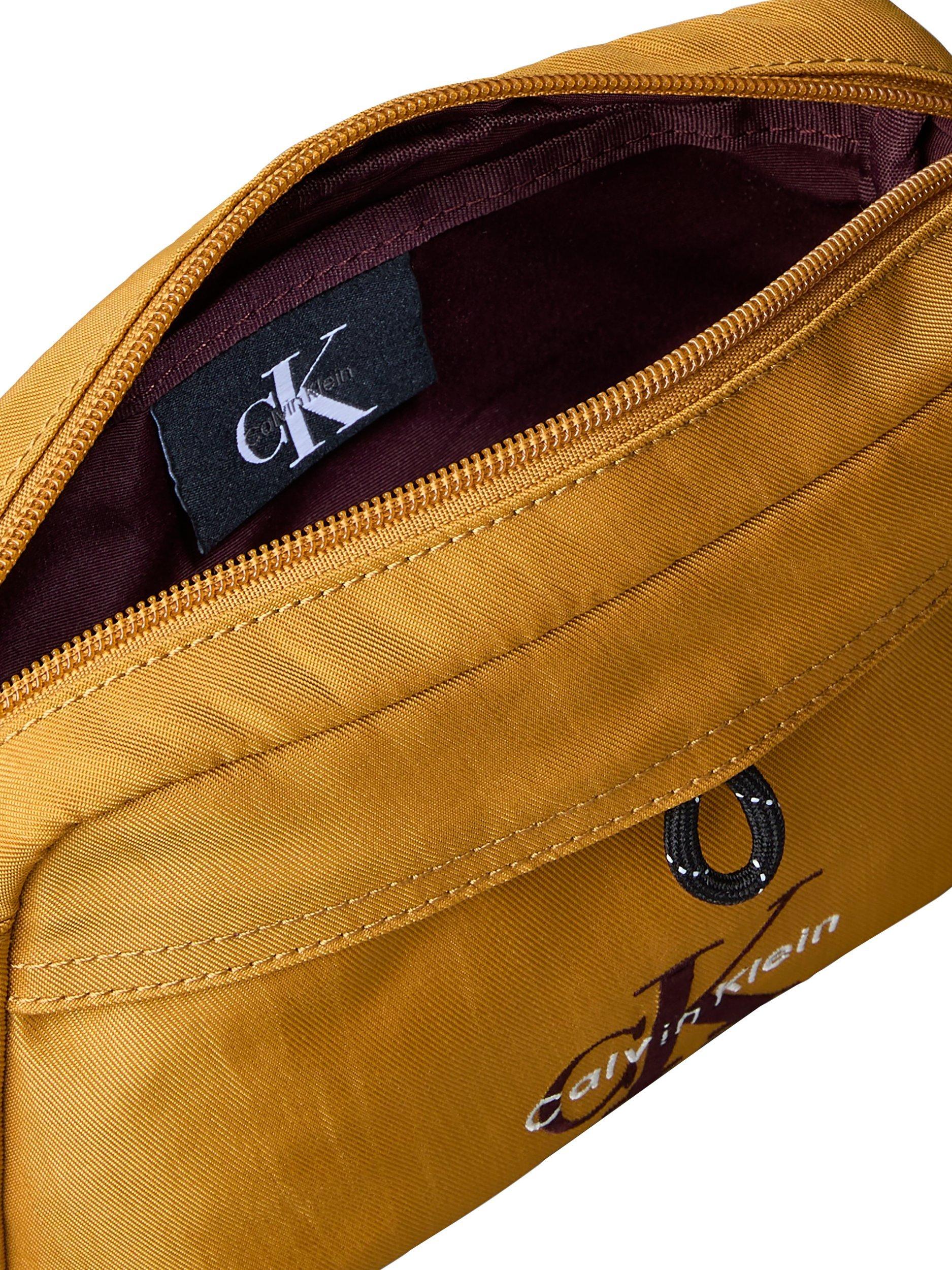 Product image 4 of 5, which shows Calvin Klein Bold Logo Nylon Camera Bag, Field Moss, One Size