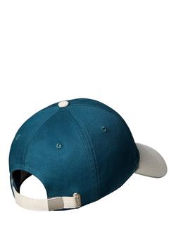 Calvin Klein Monogram Cotton Baseball Cap, Atlantic Deep - view 2, Atlantic Deep