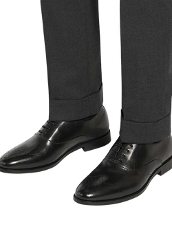 Dune London Shaay Leather Brogues - view 2, Black
