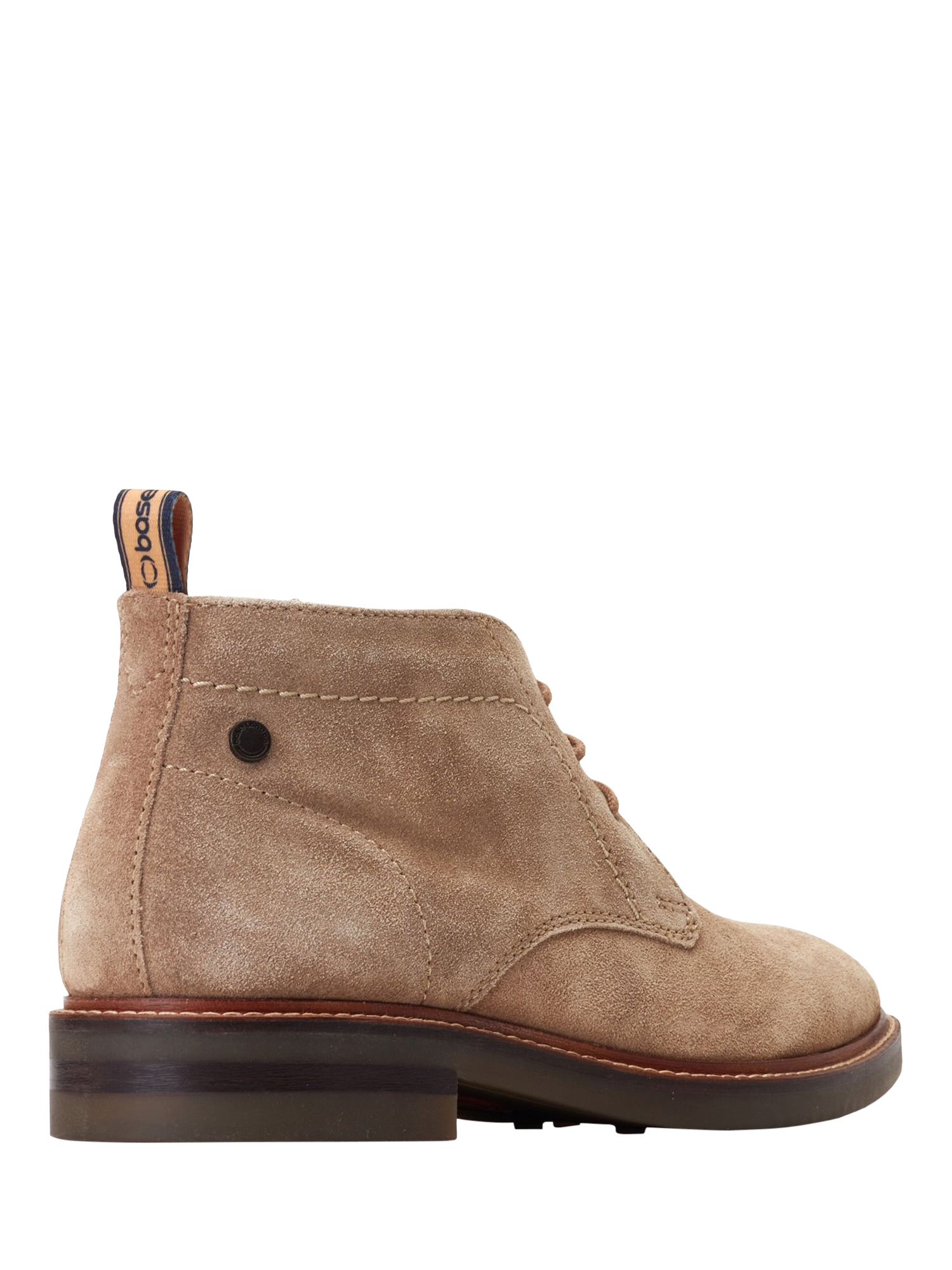 Product image 3 of 5, which shows Base London Knebworth Suede Chukka Boots, Tan, 5