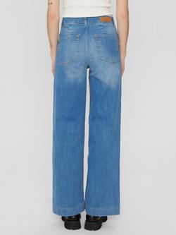 Numph Paris Cropped Jeans - view 2, Light Blue