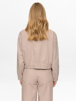 Numph Mariam Cropped Jacket, Beige - view 2, Beige