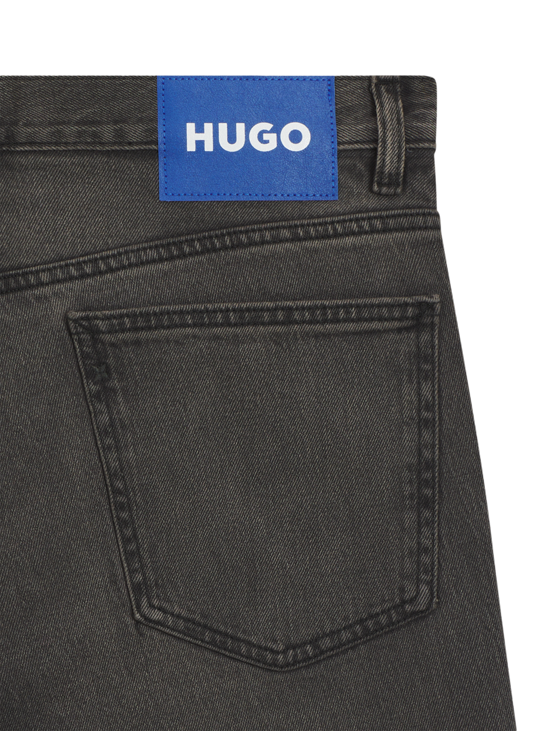Product image 6 of 6, which shows HUGO BOSS HUGO Ash Slim Fit Jeans, Dark Grey, 32R