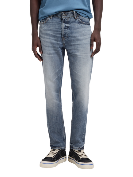 HUGO BOSS HUGO Tapered Jeans, Bright Blue, Bright Blue