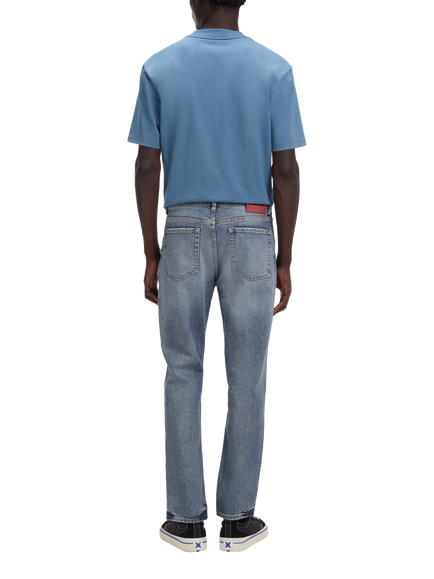 HUGO BOSS HUGO Tapered Jeans, Bright Blue - view 2, Bright Blue