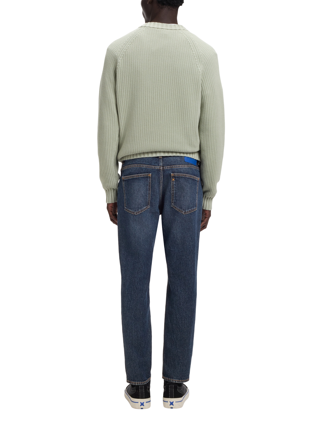 Product image 2 of 6, which shows HUGO BOSS HUGO Brody Straight Jeans, Navy, 32R