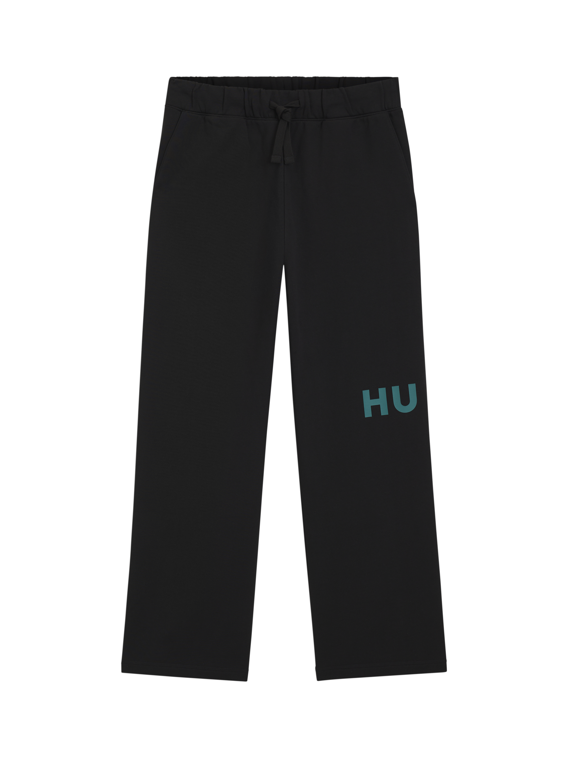 Product image 4 of 6, which shows BOSS Topstitch Side Seam Joggers, Black, M