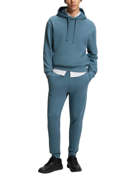 BOSS Cotton Hoodie and Joggers Set, Open Blue, Open Blue