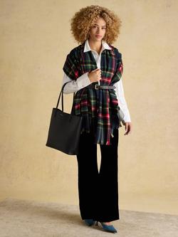 Joules Jemima Faux Leather Tote Bag - view 2, Black