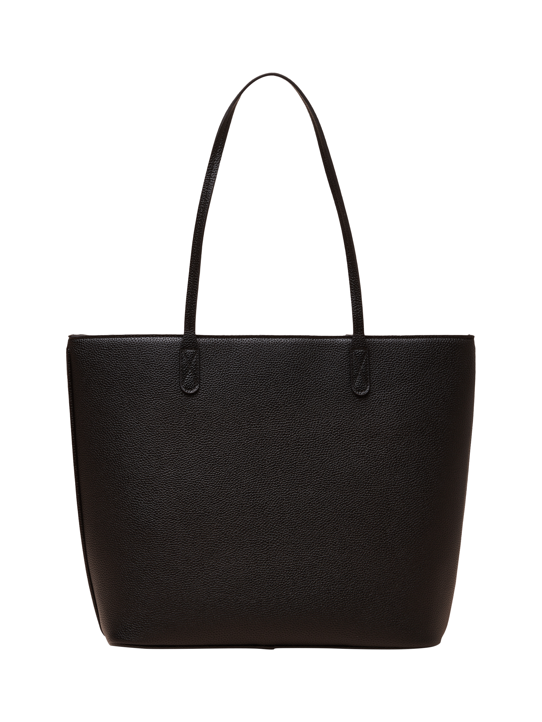 Product image 6 of 7, which shows Joules Jemima Faux Leather Tote Bag, Black