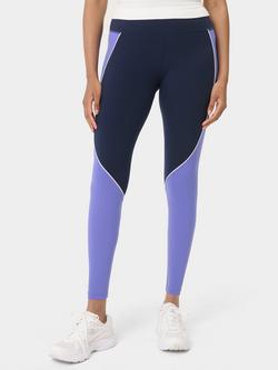 Sweaty Betty Power Workout Leggings, Navy/Aura Blue