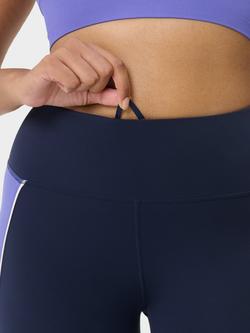 Sweaty Betty Power Workout Leggings - view 2, Navy/Aura Blue