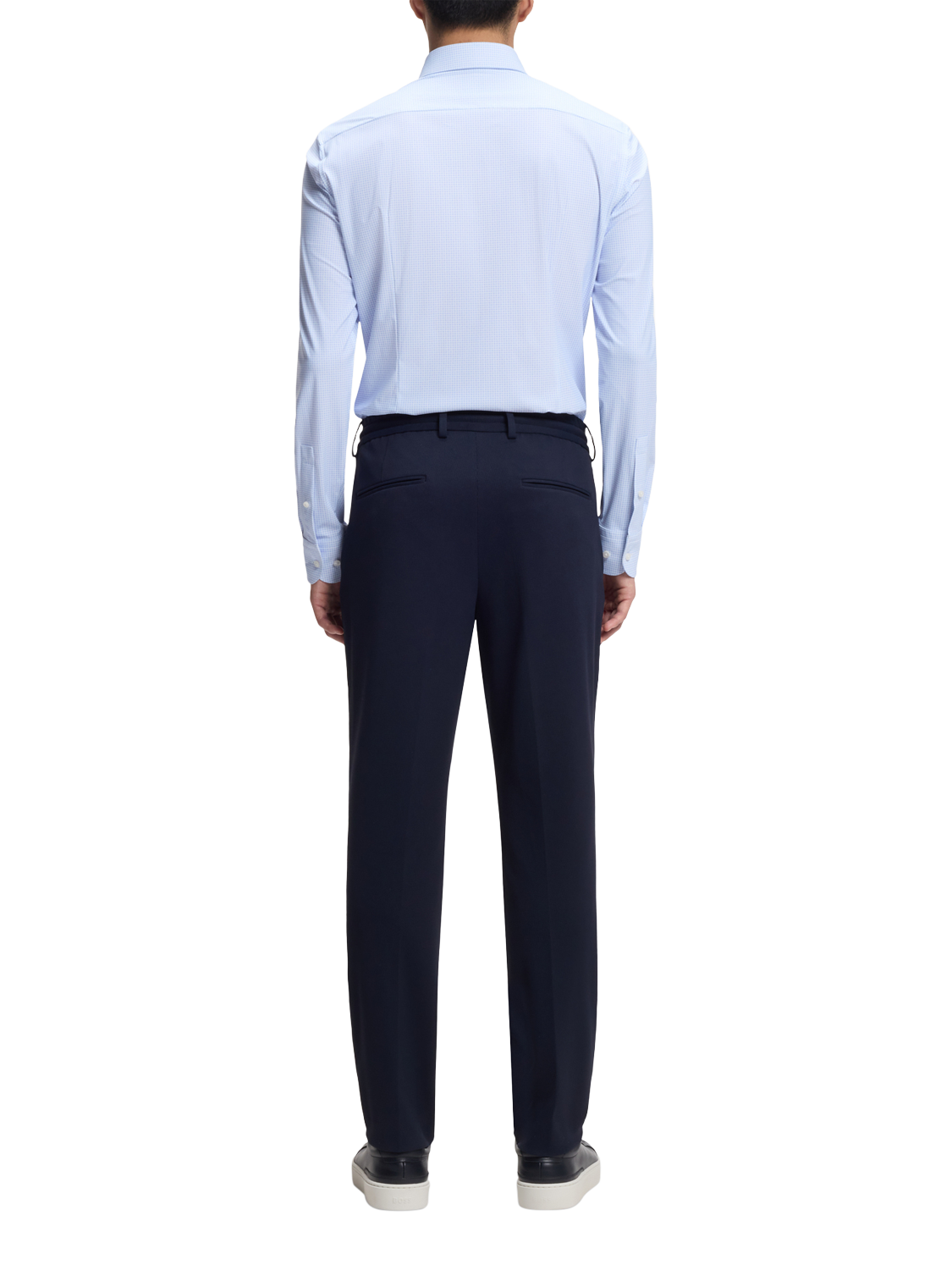 Product image 2 of 6, which shows HUGO BOSS BOSS Hank Check Shirt, Light/Pastel Blue, 14.5