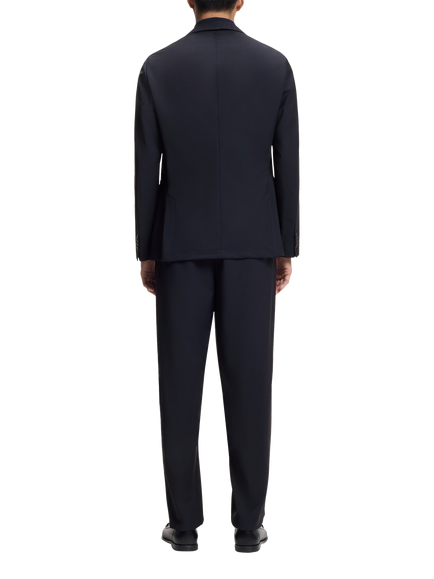 BOSS Wool Blend Slim Fit Blazer, Dark Blue - view 2, Dark Blue