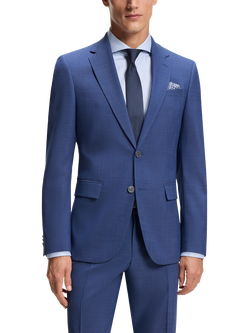 HUGO BOSS BOSS Wool Blend Blazer, Light/Pastel Blue