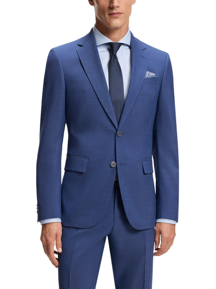 HUGO BOSS BOSS Wool Blend Blazer, Light/Pastel Blue