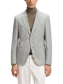HUGO BOSS Slim Fit Blazer, Open Green, Open Green