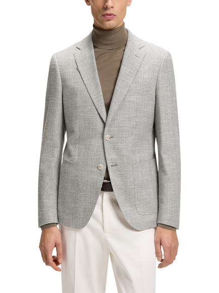 HUGO BOSS Slim Fit Blazer, Open Green, Open Green