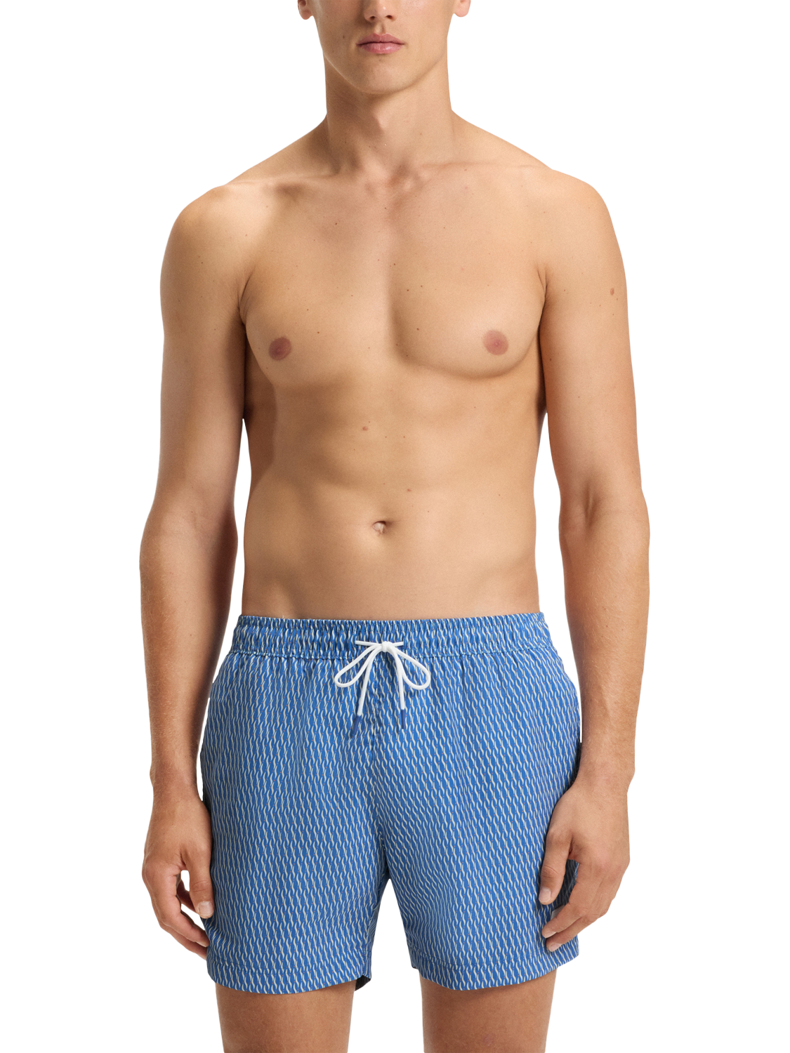 Product image 1 of 4, which shows BOSS Vibe Swm Shorts, Bright Blue, M