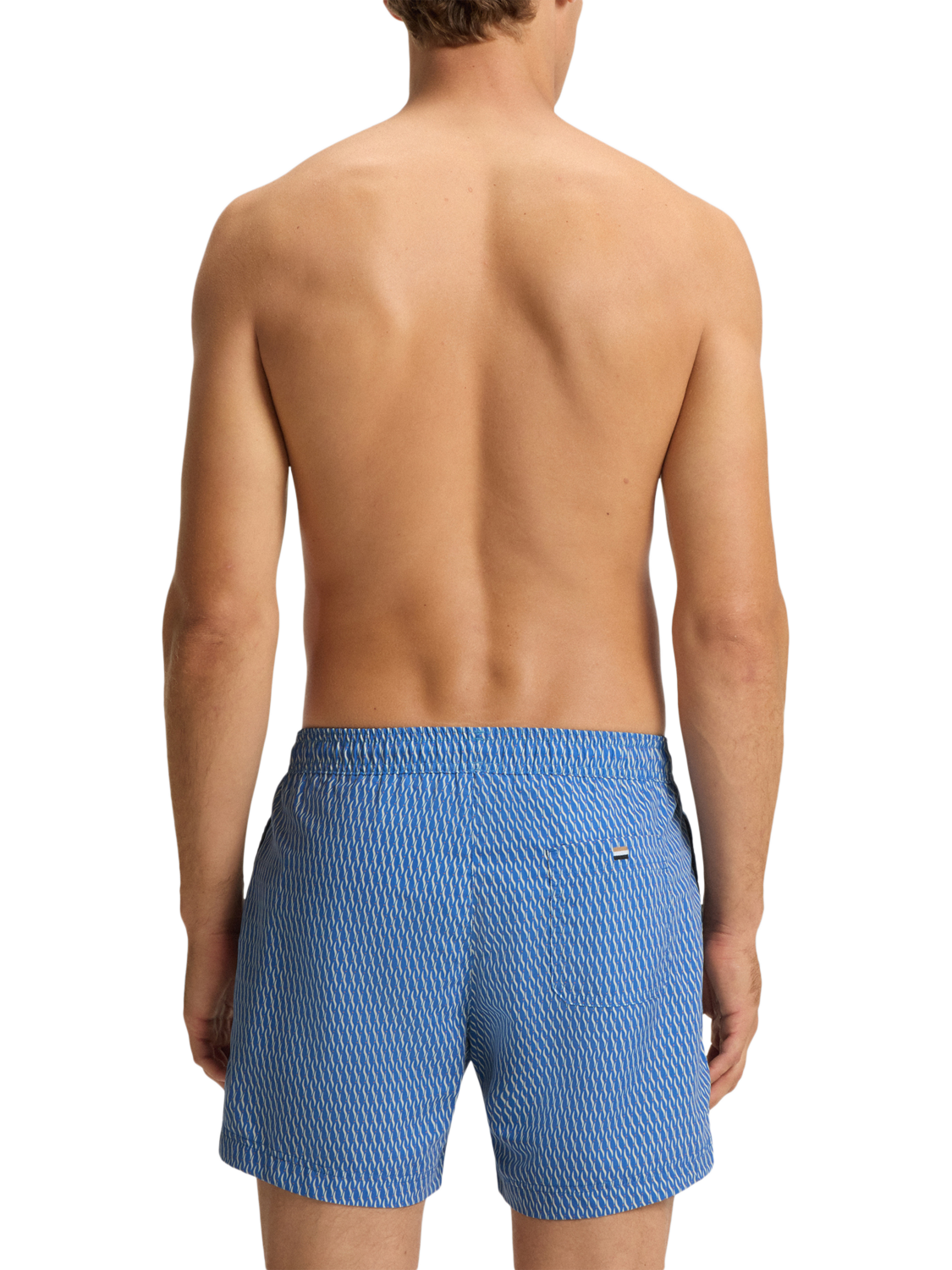 Product image 2 of 4, which shows BOSS Vibe Swm Shorts, Bright Blue, M