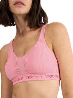 Triumph Cardio Triaction Energy Lite Sports Bra, Bubble Gum Pink, Bubble Gum Pink