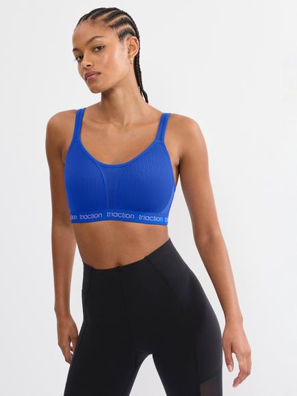 Triumph Triaction Energy Sports Bra, Racing Blue, Racing Blue