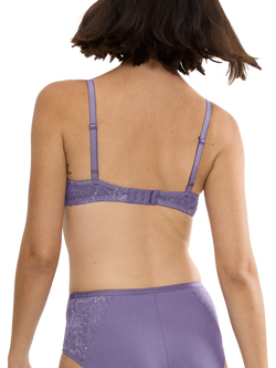 Triumph Amourette Charm Underwired T-Shirt Bra, Lilac - view 2, Lilac