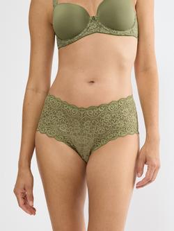 Triumph Amourette Maxi Knickers, Olive Gold
