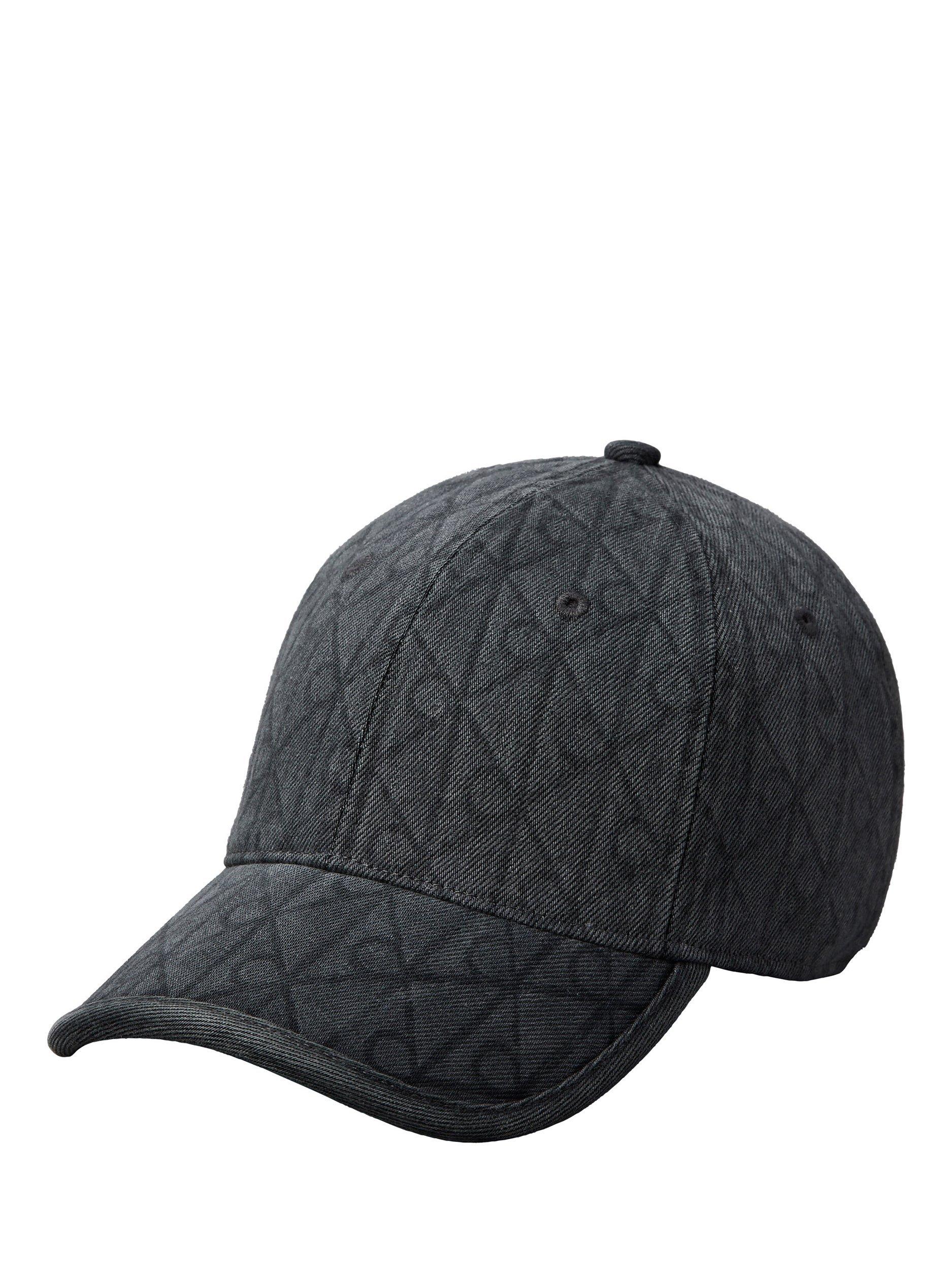 Product image 1 of 2, which shows Calvin Klein Emblem Logo Baseball Cap, Charcoal Gray, One Size