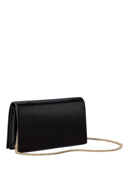 Calvin Klein Monogram Logo Purse Bag, Black - view 2, Black