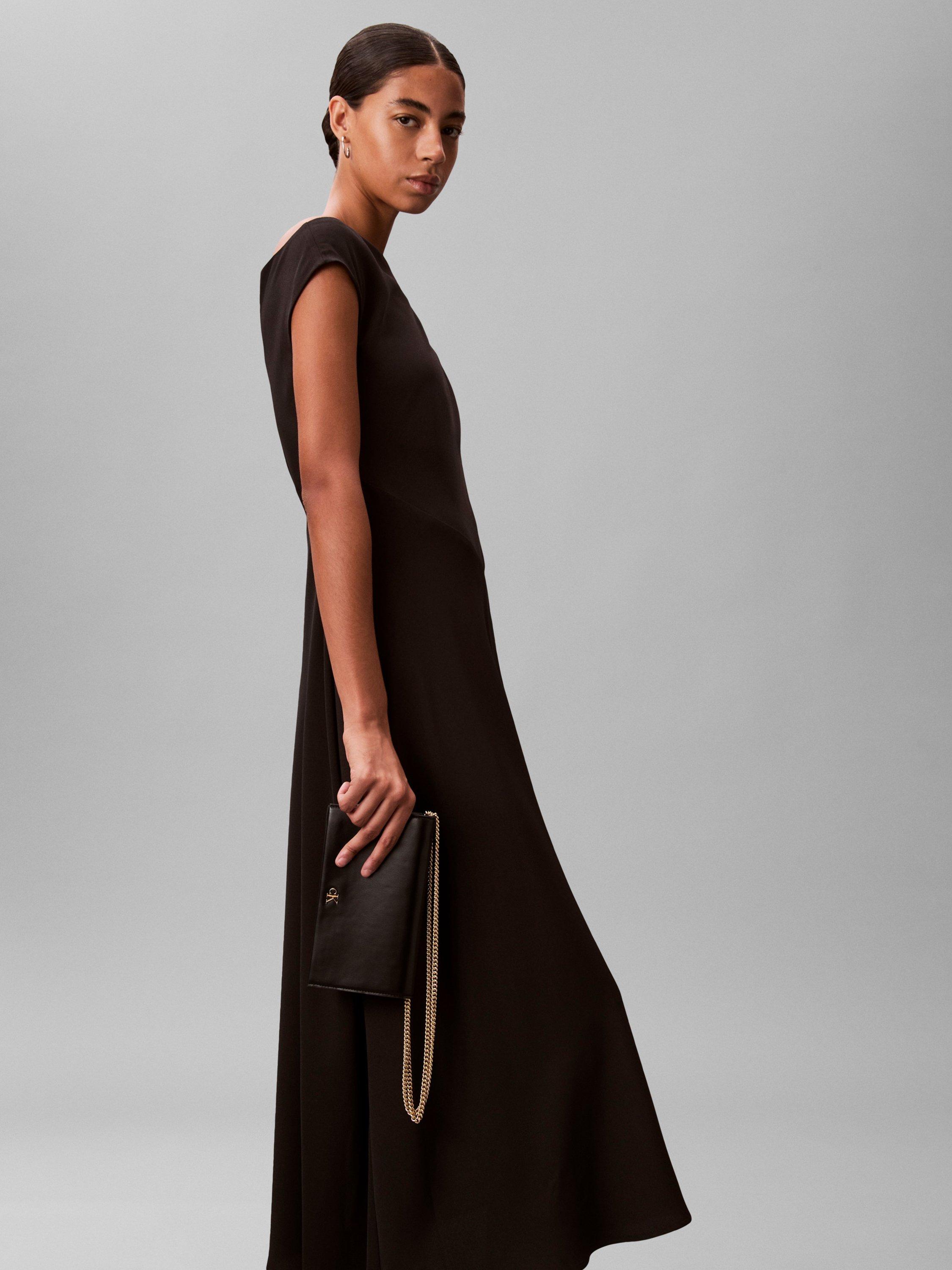 Product image 3 of 3, which shows Calvin Klein Monogram Logo Purse Bag, Black, One Size