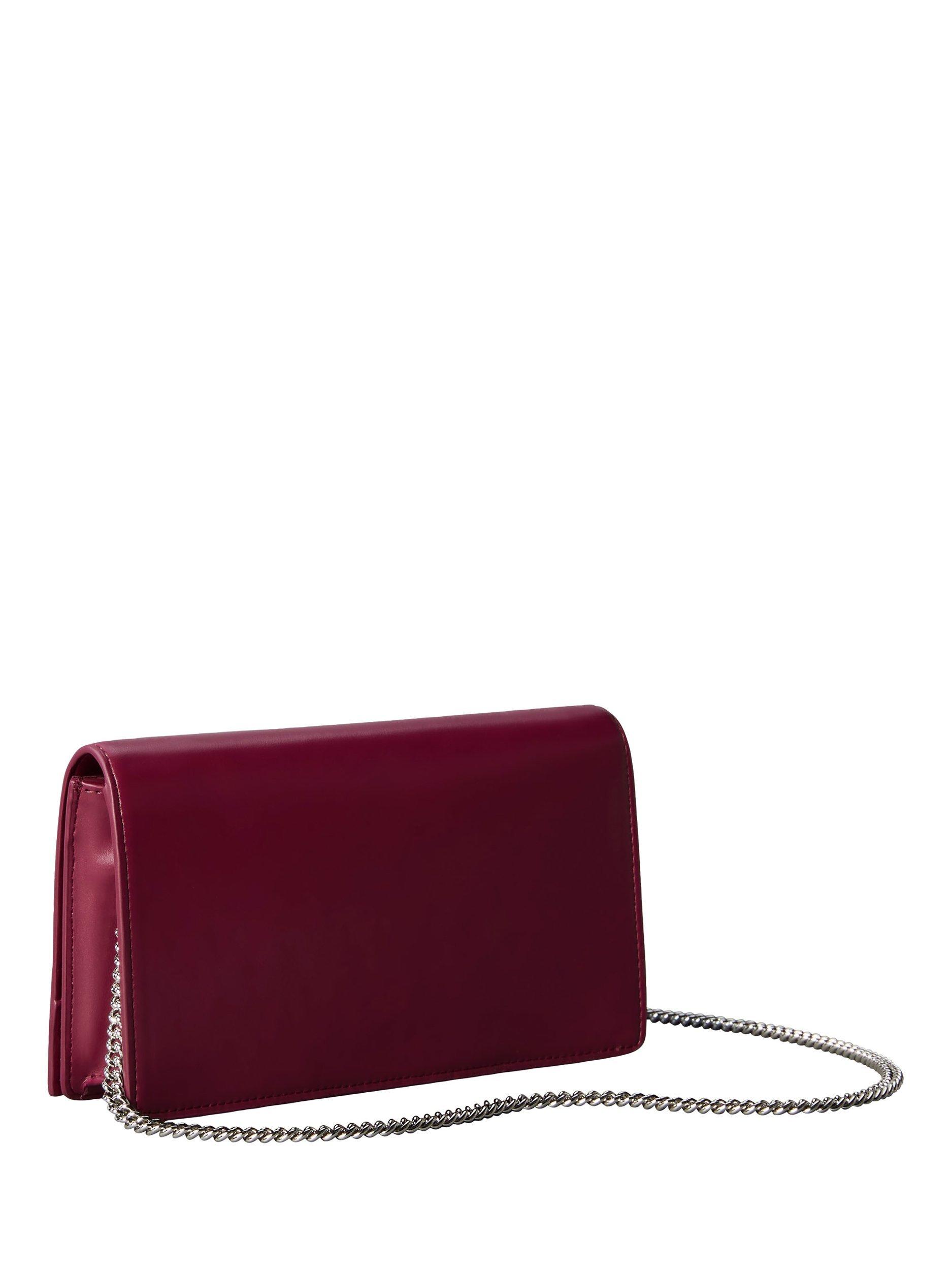 Product image 2 of 5, which shows Calvin Klein Monogram Chain Wallet, Alluring Pink, One Size