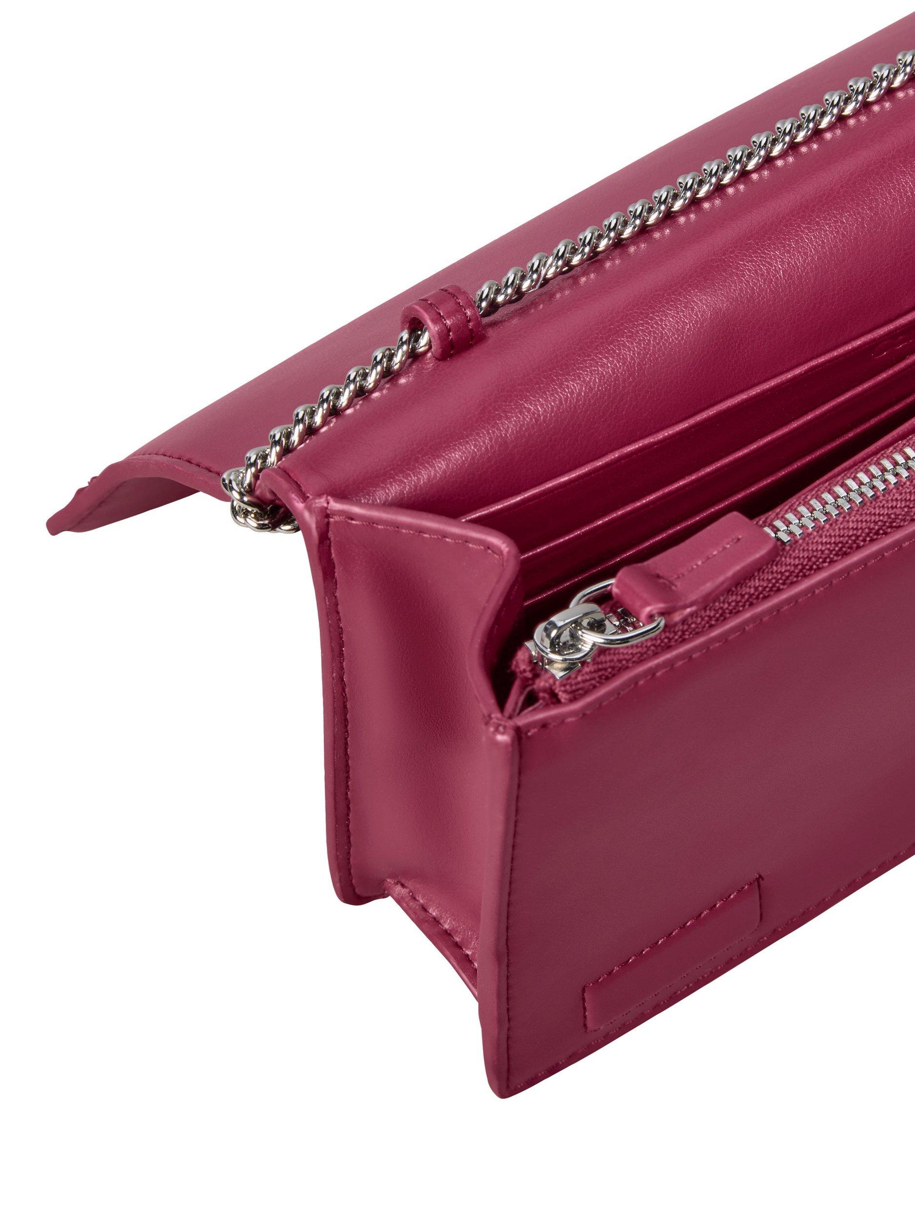 Product image 3 of 5, which shows Calvin Klein Monogram Chain Wallet, Alluring Pink, One Size