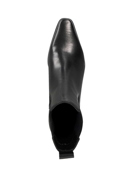 Dune London Parkas Leather Ankle Boots, Black - view 2, Black
