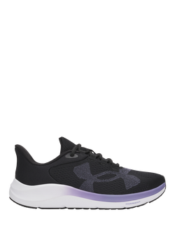 Under Armour Charged Pursu Running Shoes, Black / Purple Luxe, Black / Purple Luxe