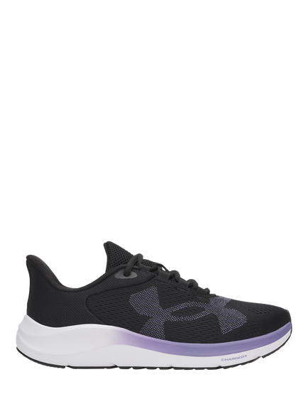 Under Armour Charged Pursu Running Shoes, Black / Purple Luxe, Black / Purple Luxe