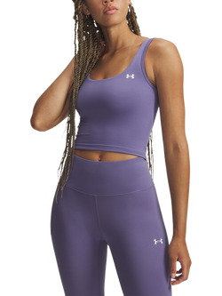 Under Armour Motion Sports Tank Top, Purple Luxe / / Whi, Purple Luxe / / Whi