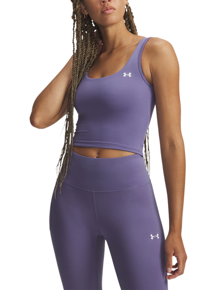 Under Armour Motion Sports Tank Top, Purple Luxe / / Whi, Purple Luxe / / Whi