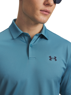Under Armour Matchplay Polo Top, Boundless Blue - view 2, Boundless Blue