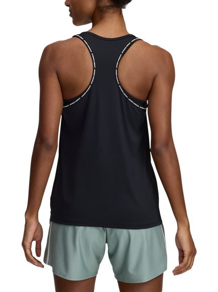 Under Armour Tech Knockout Tank Top, Black/White - view 2, Black / / White