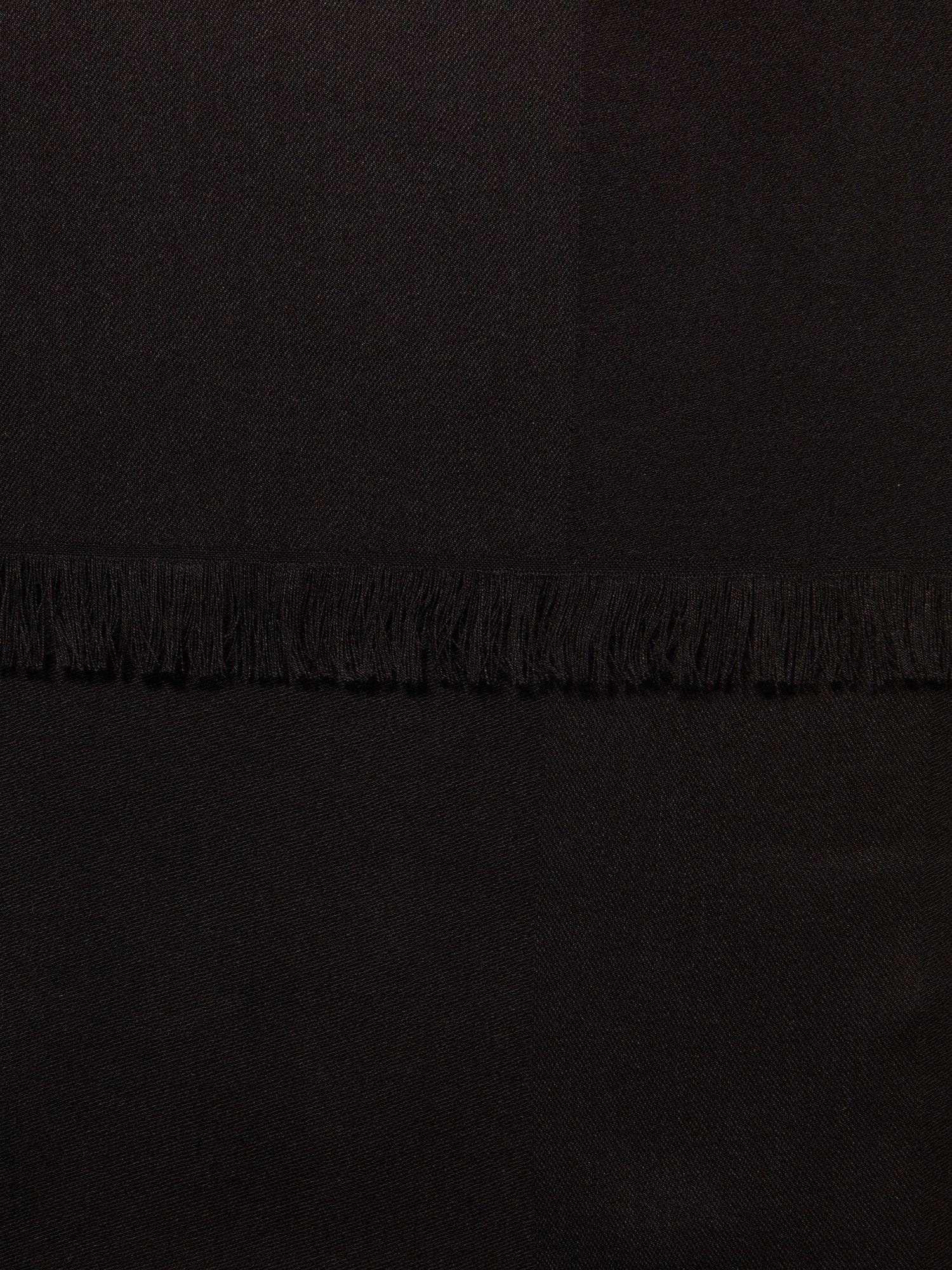 Product image 2 of 2, which shows SISLEY Rectangular Scarf, Black