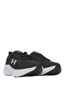 Under Armour Men's Assert 11 Running Shoes, Black/Black/White - view 2, Black / Black / Whit