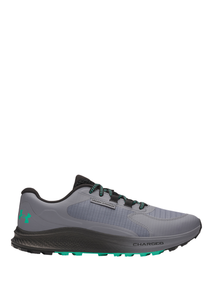 Under Armour Charged Running Shoes, Titan Gray/Black, Titan Gray/Black