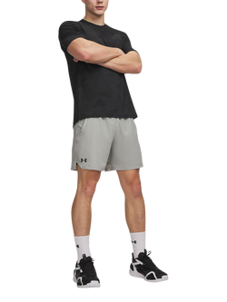 Under Armour Vanish Woven 6" Shorts, Titanium/Ultima, Titanium/Ultima