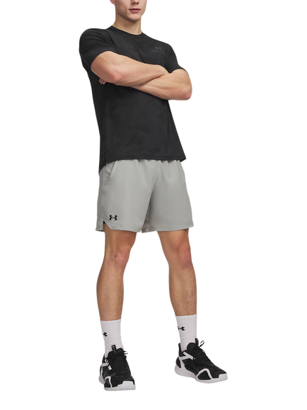 Under Armour Vanish Woven 6" Shorts, Titanium/Ultima, Titanium/Ultima