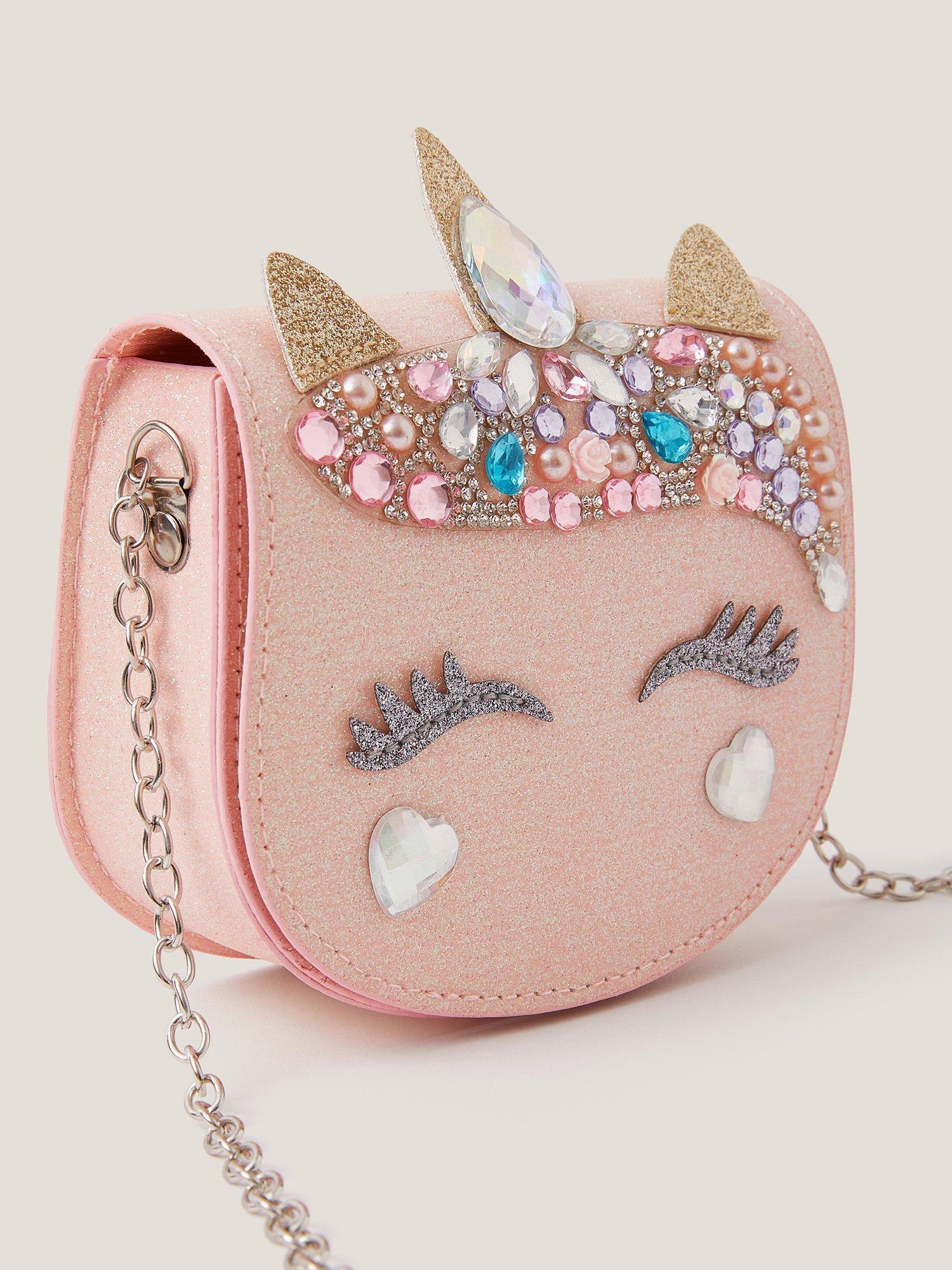 Product image 3 of 4, which shows Monsoon Kids' Embellished Unicorn Bag